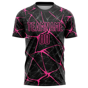 Comfortable Breathable Adult Size Regular Fit Unisex Soccer Uniform High Quality Printed Solid Color Short Sleeve Quick Dry Crew - Product Image 4