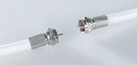 Hot Sale Weiß Hochwertiges Koaxialkabel TV-Kabel RG6U 48% CCS 1.02 Aluminium folie 100 Kupferdraht PVC Länge 100m RoHS