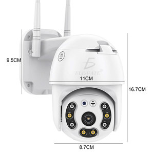 2MP <b>Wireless</b> Dome WiFi <b>Camera</b> Pan-Tilt Function Full HD Indoor/Outdoor Use Motion Detection Two-Way Audio Built-In Mic Cloud - Product Image 2