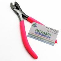 Pince professionnelle écologique pour retirer la micro-keratine, outil d'extension capillaire en acier inoxydable durable, qualité salon, pour fusion de mèches.