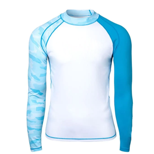 Camiseta de Protección Solar para Hombre en Stock, Tela Premium con Estampado Puff, Personalizable OEM/ODM - Product Image 1