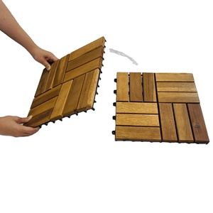 Baldosas de Madera de Acacia de Vietnam para Exteriores, Impermeables, Antideslizantes, Encajables, y Tablas de Madera - Product Image 2