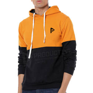 Sudaderas de invierno con logotipo personalizado para hombre Diseño de algodón de poliéster teñido liso en tallas para adultos Sudaderas con capucha y sudaderas - Product Image 1