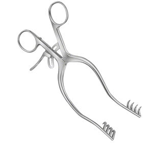 ANDERSON ADSON 190 mm 7.12 \ "Rétracteur manuel 4x4 dents en acier Instruments chirurgicaux vétérinaires à cliquet inclus - Product Image 5