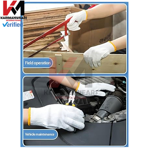 Guantes de Seguridad de Silicona Blancos Desechables, Alivio para Manos Secas, Loción Hidratante Suave de Absorción Nocturna, Guantes de Trabajo para el Cuidado de la Piel en Spa - Product Image 3