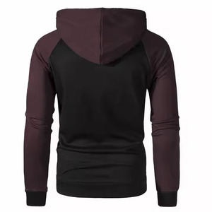 Sweat à capuche unisexe noir personnalisé lourd brodé Premium pas cher en coton vierge pour hommes Vente en gros sur mesure - Product Image 2