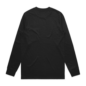 Men's Custom Logo 100% Cotton <b>Plain</b> Blank High Quality Front Pocket Classic Long Sleeve <b>Jumper</b> T-Shirts - Product Image 2