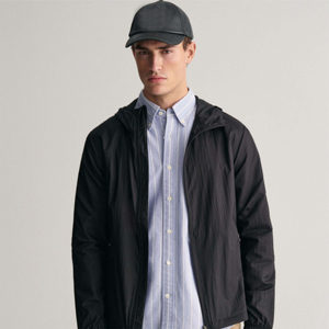 Chaqueta Cortavientos de Alta Gama para Hombre, Estilo Urbano, Tejido Resistente al Viento, Ajuste Cómodo, Diseño Ligero, Costuras Duraderas - Product Image 1