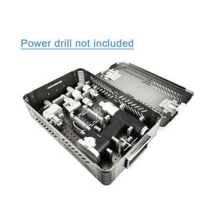 ชุดเครื่องเจาะกระดูกและกระดูกแบบสี่หรือเจ็ดชิ้นเครื่องมือฆ่าเชื้อโรคแบบอเนกประสงค์ - Product Image 3