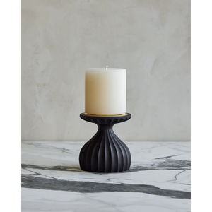 Juego de 2 candelabros y soportes de madera de bambú de forma redonda perfectos para bodas y Decoración de mesa de eventos y Decoración de mesa elegante - Product Image 5