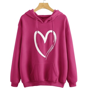 Fabricantes Custom Logo Streetwear Drop Shoulder 500gsm Heavyweight Blank No String Oversized Cotton Fleece Hoodie para mujeres - Product Image 5