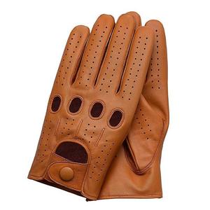 Gants de conduite imperméables d'hiver de haute qualité avec logo personnalisé, confortables, lavables, en cuir, design à doigts complets pour le sport et le cyclisme - Product Image 4