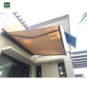 Toldo plegable eléctrico personalizado montado en la pared aprobado por la CE Techo retráctil motorizado personalizable - Product Image 5