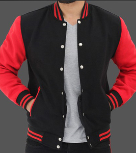 Muestra gratis Moda para hombre Chaquetas de lana Chaqueta de bombardero Invierno Cálido Hombre Hip Hop Slim Fit Chaqueta de béisbol Abrigo Ropa de abrigo - Product Image 3