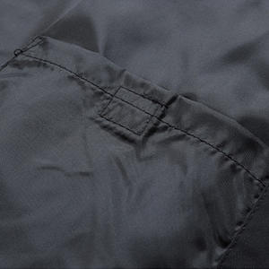 . Blouson aviateur respirant pour hommes avec fermeture éclair sur le devant tissu léger avec poignets et col côtelés parfait pour un usage quotidien décontracté - Product Image 3