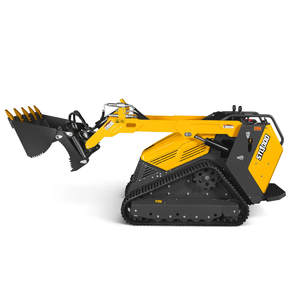 Minicargadora industrial compacta con orugas y plataforma para operador, con motor diésel D1105 de 25 HP, NUEVA EN STOCK - Product Image 1