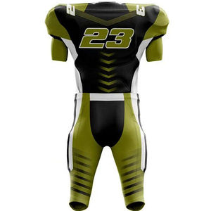Uniforme de Fútbol Americano de Fabricación OEM a Precio Competitivo, Uniforme de Fútbol Americano de Primera Calidad 100% Poliéster en Venta - Product Image 4