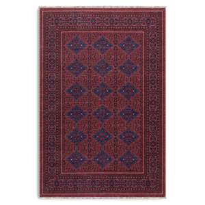 Netline Home Strong Heritage Deep Red Washable <b>Rug</b> - Product Image 2