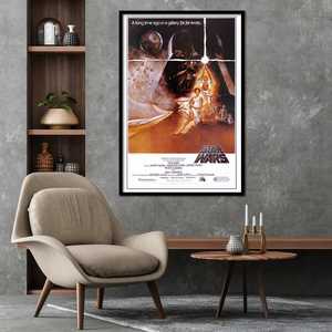 Bannière de style affiche Star Wars 'A' en toile de vinyle durable ou en polyester, techniques d'impression offset et numérique - Product Image 3