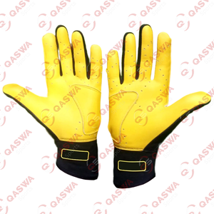 Nouveau design de gants de baseball en cuir personnalisés pour les adultes pour l'extérieur prix d'usine pour les joueurs de champ intérieur - Product Image 2