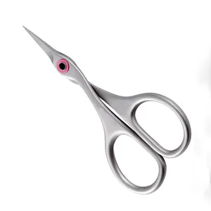 New ODM thiết kế tốt thép không gỉ Sharp Point Mini Scissor lớp biểu bì chăm sóc móng tay móng tay cắt kéo