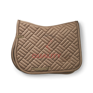 Nouvelle arrivée 2025 tapis de selle équestre design anglais matériau respirant doublure douce confort durable adapté à l'écurie - Product Image 4