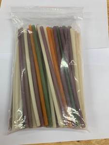 หลอดฟางข้าว100% ทำจากฟางข้าวธรรมชาติสีผสมแบบกำหนดเองสำหรับวันหยุดแบบแห้ง - Product Image 6