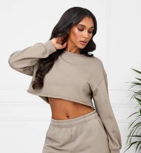 Nouvel Arrivage – Meilleur Prix – Sweat-shirt et Jogger d'Hiver pour Femme – Tenue de Sport Tendance et Respirante – Streetwear – Logo Personnalisé – Vente en Gros – Nouveauté - Product Image 3