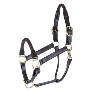 Premier Leather Rope Control Halter Horses Ply Premium Leather Halter Rope Puntos de presión Superior Horse Training Handling - Product Image 5