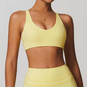 Soutien-gorge de sport avec logo personnalisé | Soutien-gorge de sport antichoc | Soutien-gorge de fitness confortable pour le yoga et la salle de sport - Product Image 3