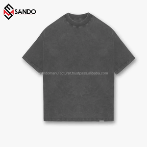 Logotipo personalizado 100% Camiseta de algodón Nylon Spandex Absorbe la humedad Hombres Top Cuello redondo Gimnasio Camisetas para hombres - Product Image 4