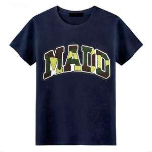 2025 camiseta de tela de lona de algodón 100% de alta calidad para hombre, diseño de logotipo personalizado, servicio OEM, bordado de alta calidad, Color personalizado - Product Image 2