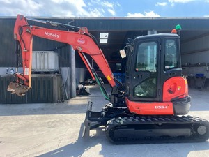Kubota U55-4รถขุดตีนตะขาบมือสองมอเตอร์ขนาดเล็กเครื่องจักรก่อสร้างขุดขุดขุดขนาดเล็ก - Product Image 6
