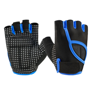 Logo personnalisé sport entraînement poignet Gel Pad demi doigt Fitness soutien extérieur haltérophilie gants de sport pour hommes - Product Image 3