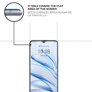 ฟิล์มกันรอยหน้าจอ ANTISHOCK สำหรับฟิล์มป้องกันระดับพรีเมียมของ Honor 70 Lite - Product Image 4