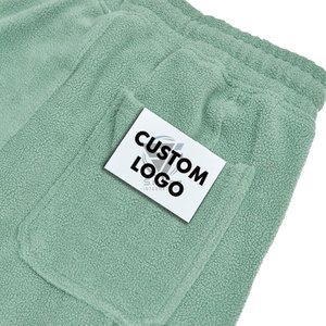 กางเกงวอร์มผ้าแคนวาสแบบสบายๆ ระบายอากาศได้ดี เป็นมิตรกับสิ่งแวดล้อม เหมาะสำหรับออกกำลังกาย วิ่งจ๊อกกิ้ง และฝึกซ้อม มีเชือกผูกเอวสำหรับผู้ชาย - Product Image 2