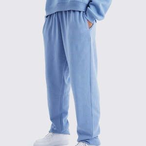 Pantalones Deportivos Holgados para Hombre, 100% Algodón, Resistentes al Viento, Ecológicos, Estilo Urbano, con Logotipo Personalizado - Product Image 1