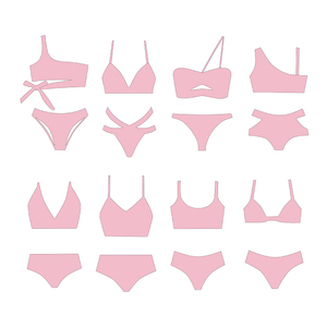 2024 ที่กําหนดเองชุดว่ายน้ําผู้หญิง OEM ชุดว่ายน้ําขายร้อนที่กําหนดเองพิมพ์ชุดว่ายน้ํา Backless บิกินี่สองชิ้น CustomMade ชุดว่ายน้ํา - Product Image 4