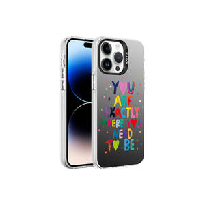 Netzy Safa เคสแข็งสีเงินสำหรับ iPhone 14 PRO MAX มีลวดลาย electroplate Frosting รูปแบบการป้องกันโทรศัพท์มือถือ-ins 7 plus - Product Image 1