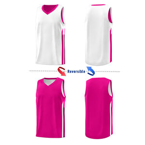 High Quality Polyester Basketball Wear Quick Drying Breathable with Moisture Wicking Custom Logo Wide Armholes Sportswear Jersey - Product Image 2
