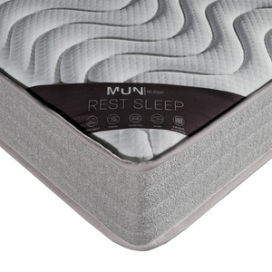 Colchón Híbrido de Muelles Ensacados Rest Sleep Value, Moderno, Transpirable, con Soporte de Memoria, Tejido de Punto, Duradero, para Dormitorio de Hotel - Product Image 1