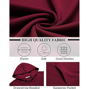 Sudadera con Capucha para Hombre, Sudadera de Forro Polar Grueso, Sudadera con Logotipo Personalizado - Product Image 4