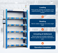 Étagère de stockage intelligente pour pièces de maintenance, système de picking à la lumière pour la réparation d'équipements industriels et de pièces de rechange
