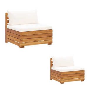 Meilleur prix canapé à bras design moderne en bois mobilier d'extérieur en bois chaise longue de salon - Product Image 3