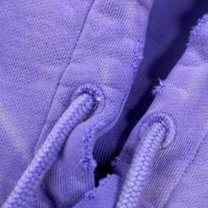 Sudaderas con capucha de algodón 100% de alta calidad, ropa de calle estilo lavado ácido Vintage de gran tamaño, sudaderas con capucha personalizadas desgastadas sin cuerda - Product Image 6