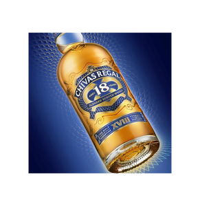 Whisky Escocés Chivas Regal de 12 Años, Botellas de 1 Litro, Cajas de 12 Unidades, 40% de Alcohol por Volumen, Notas Suaves de Miel y Vainilla - Product Image 3