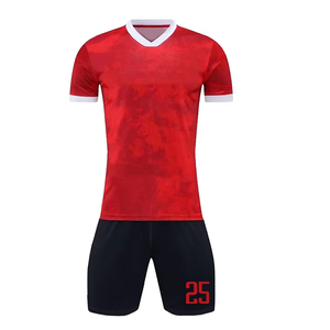 Custom Made Soccer Uniform Set Adults Automated cutting Shirts & Tops Soccer Wear Soccer Jersey <b>Football</b> Jersey - Product Image 2