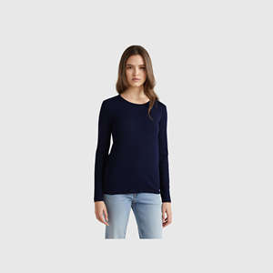 Camiseta de talla personalizada para mujer de secado rápido y transpirable con mangas completas al por mayor blusas y camisas personalizadas en blanco - Product Image 6