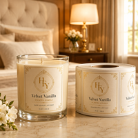 Étiquettes autocollantes personnalisées mates pour bougies, en vinyle imperméable, pour pots et bouteilles d'aromathérapie, logo imprimé, rouleau d'étiquettes de parfum