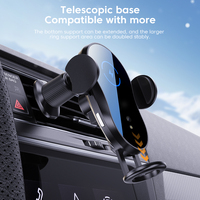 Eway 15W Rápido para Cargador Inalámbrico Certificado para Coche-Diseño Ajustable Flexible Detección Infrarroja 8 Protecciones Sin Eliminación de Funda